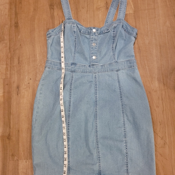 GUESS denim pencil jumper size XL - Picture 8 of 15